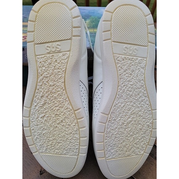 SAS free time orthopedic shoes tripad white leather comfort Womens size 7 M - Picture 3 of 6